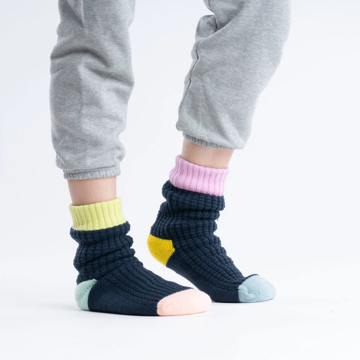 Spot Non Slip Cosy House Socks