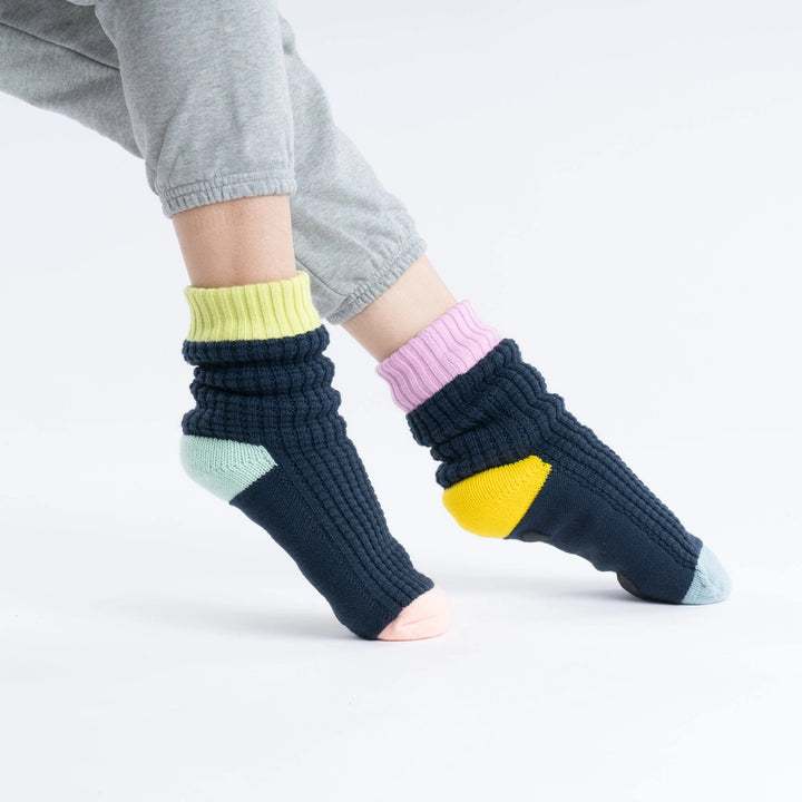 Spot Non Slip Cosy House Socks