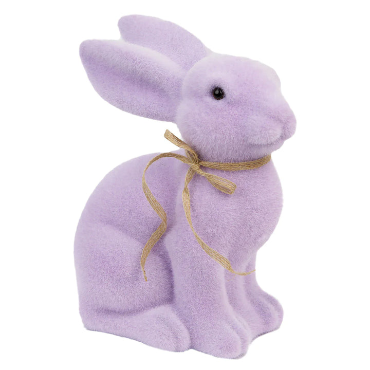 Large Lilac Spring Bunny Decoration