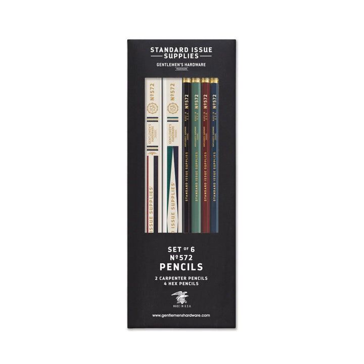 Standard Issue Pencils - Set of 6