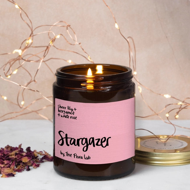 Stargazer 180ml Candle | Sheer Lily, Bergamot, White Rose
