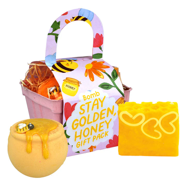 Stay Golden Honey Punnet Bath Gift Pack