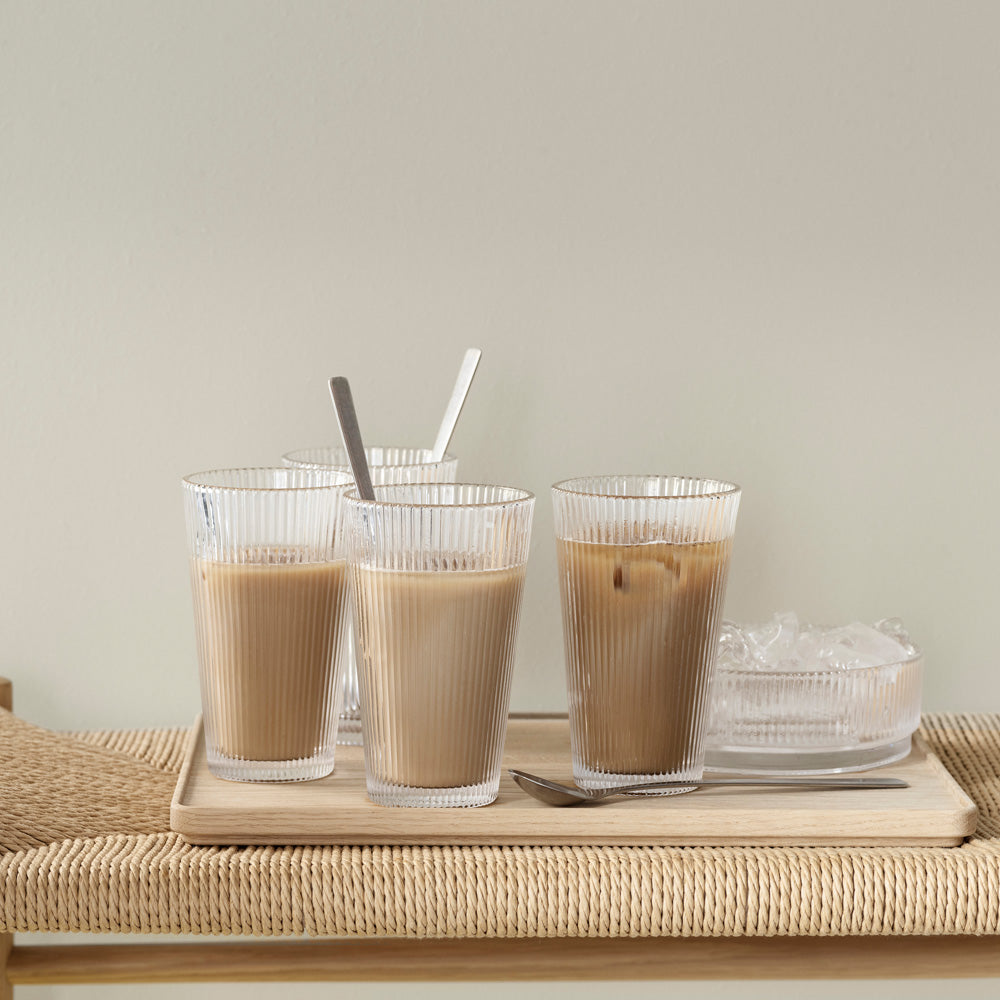 Stelton Pilastro Glass 350ml Tumblers - Set of 4