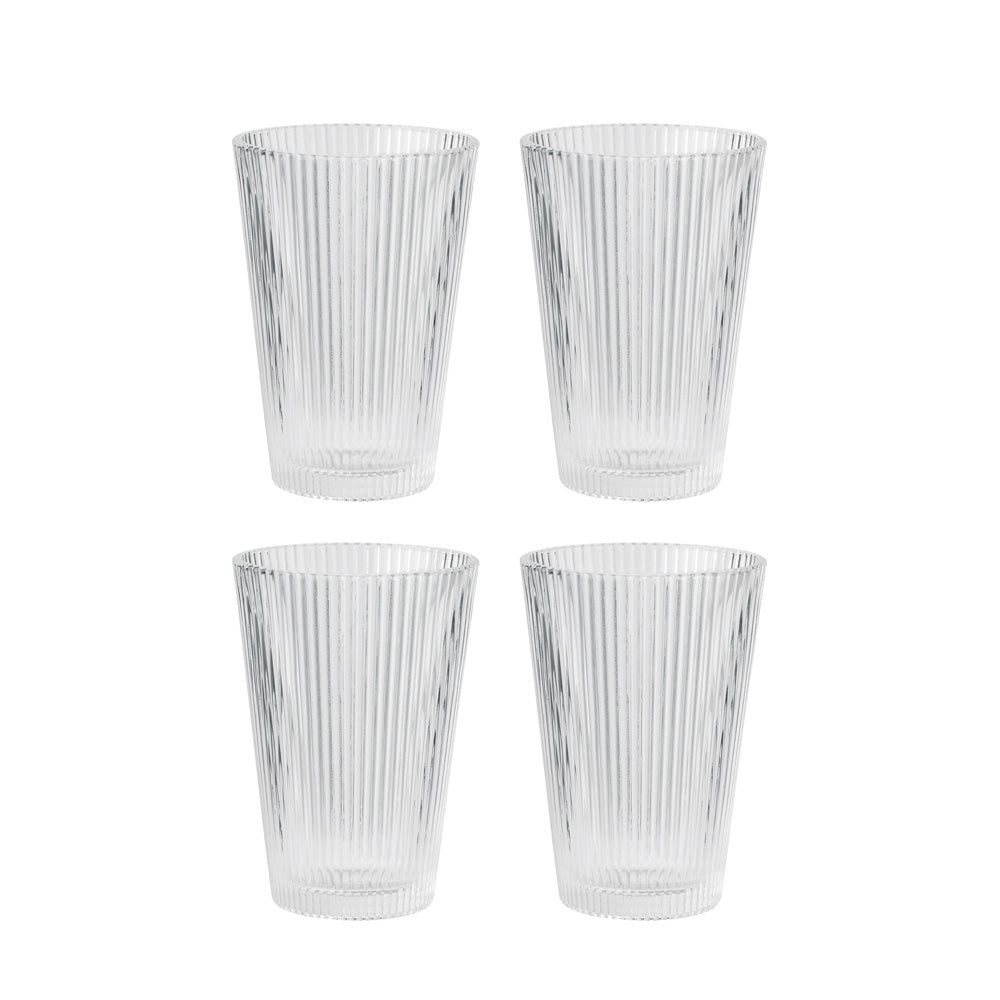Stelton Pilastro Glass 300ml Tumblers - Set of 4
