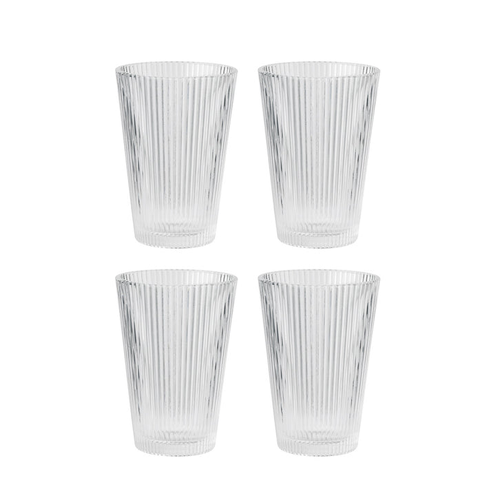 Stelton Pilastro Glass 300ml Tumblers - Set of 4