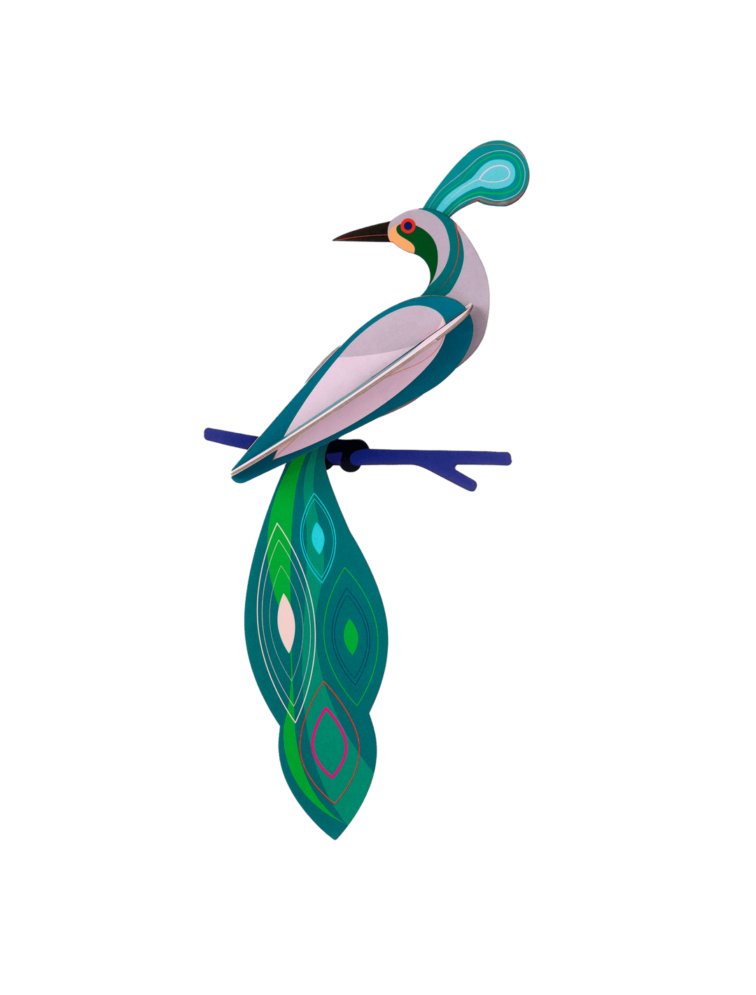 Fiji Paradise Bird 3D Model Kit
