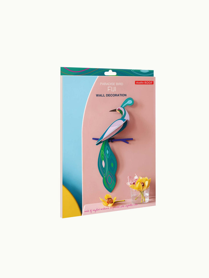 Fiji Paradise Bird 3D Model Kit