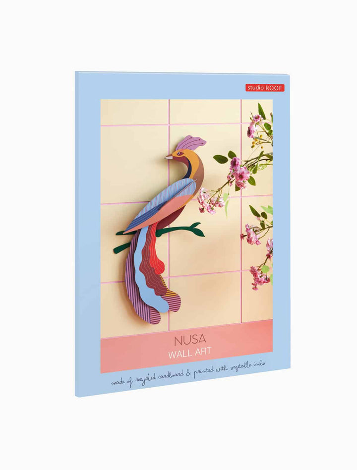Nusa Paradise Bird 3D Model Kit