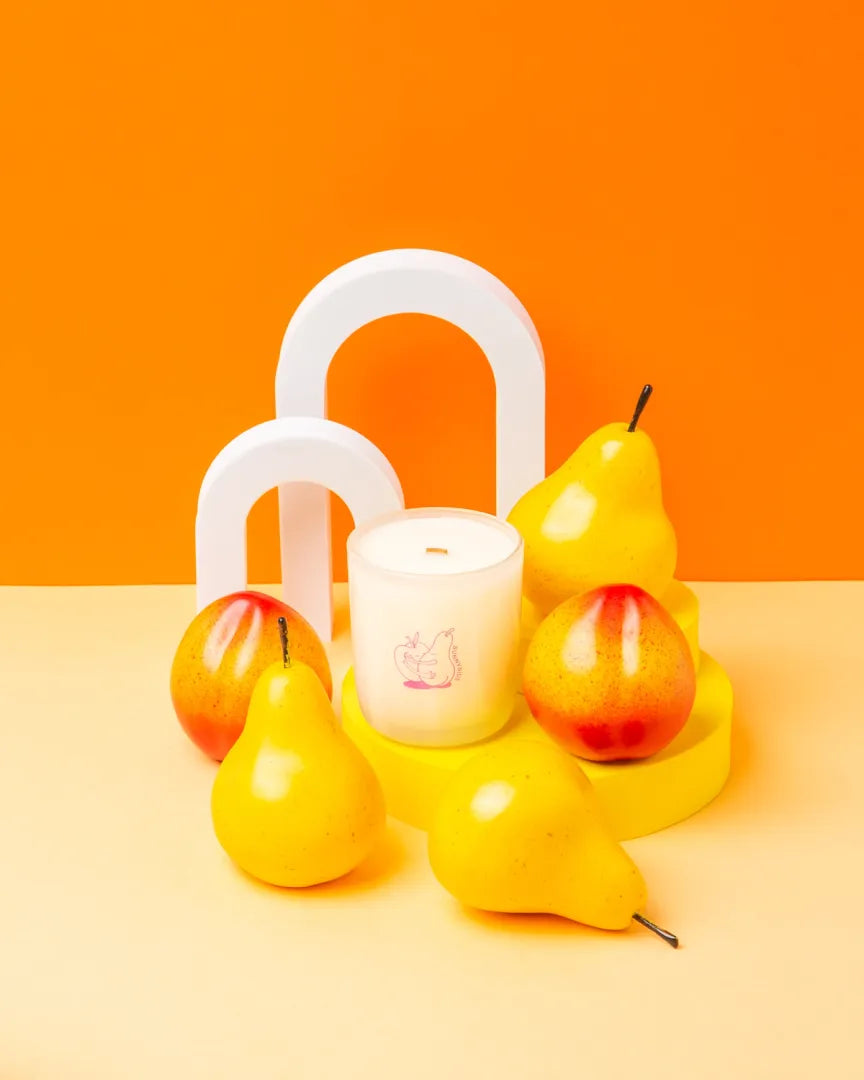 Milk Jar Candle Co Sunnyside - White Nectarine & Pear