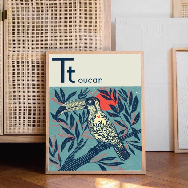 T For Toucan Print A3