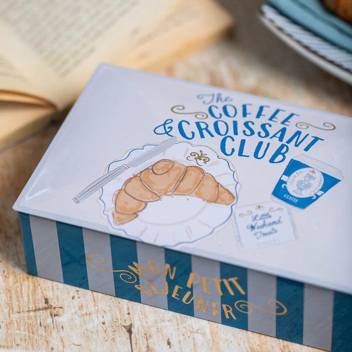 Coffee & Croissants Chocolate Truffle Tin