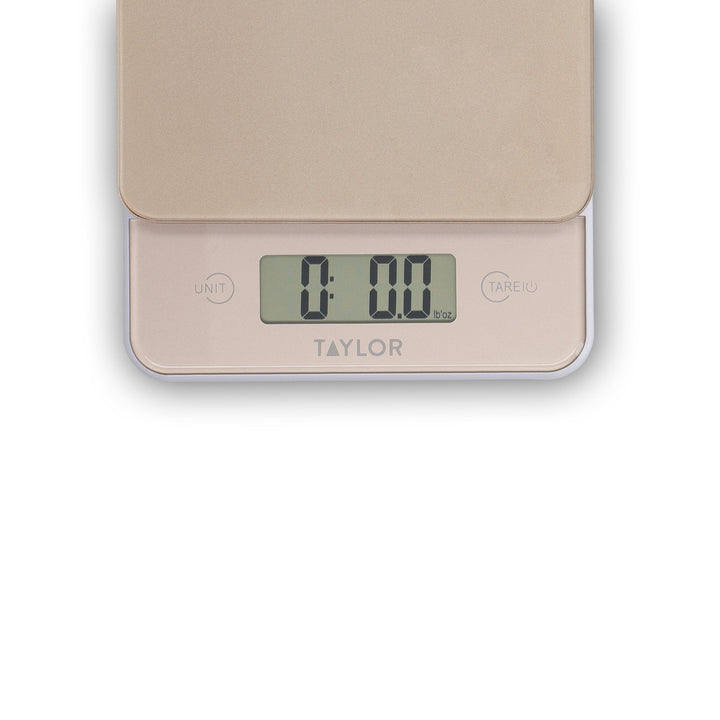 Taylor Digital Kitchen Scale 5kg/5000ml - Rose