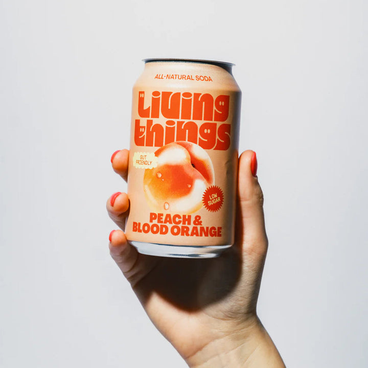 Peach & Blood Orange Prebiotic Soda