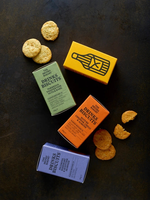 Pecorino, Rosemary & Seaweed Drinks Biscuit
