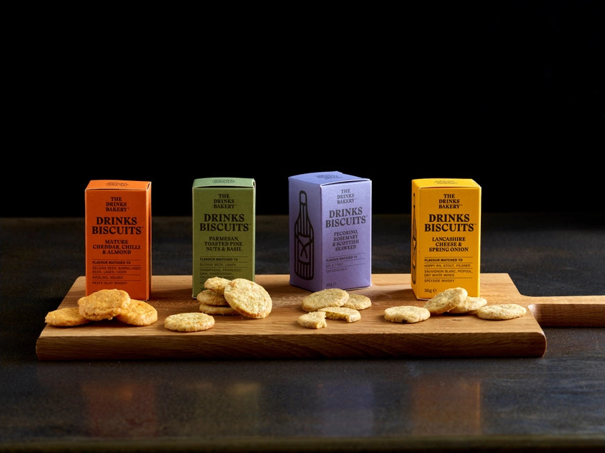 Mature Cheddar, Chilli & Almond Drinks Biscuit