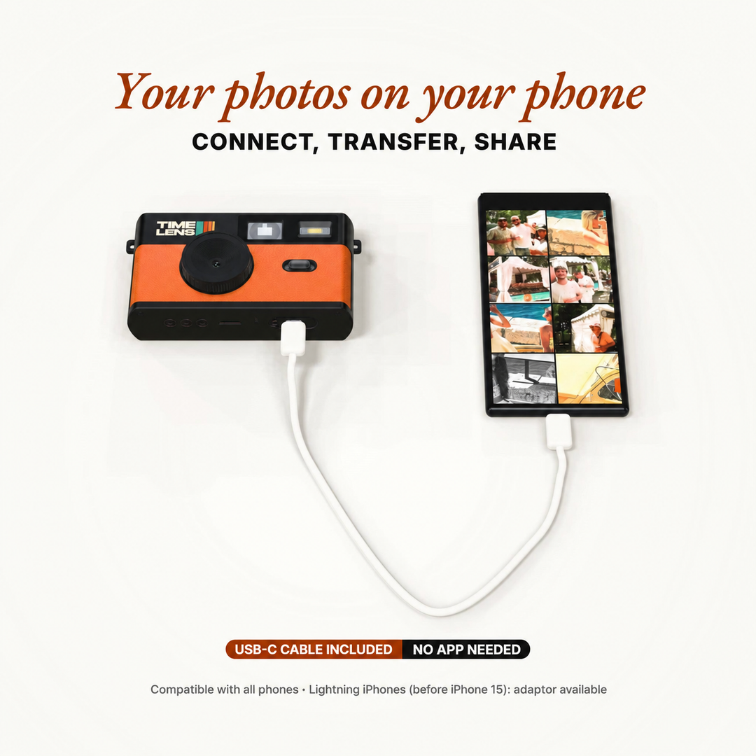 TimeLens® Camera in Orange