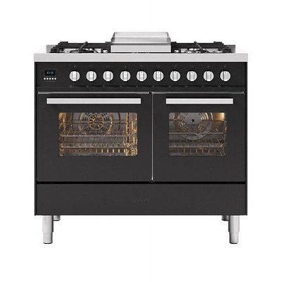 ILVE Torino 100cm - Double Oven - 6 Gas Burners & Frytop