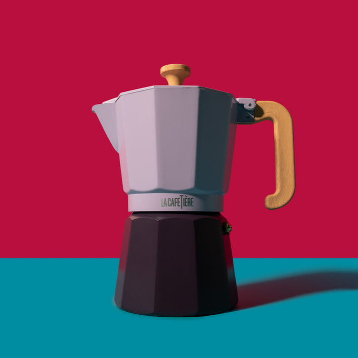 Venice Purple 6 Cup Espresso Maker