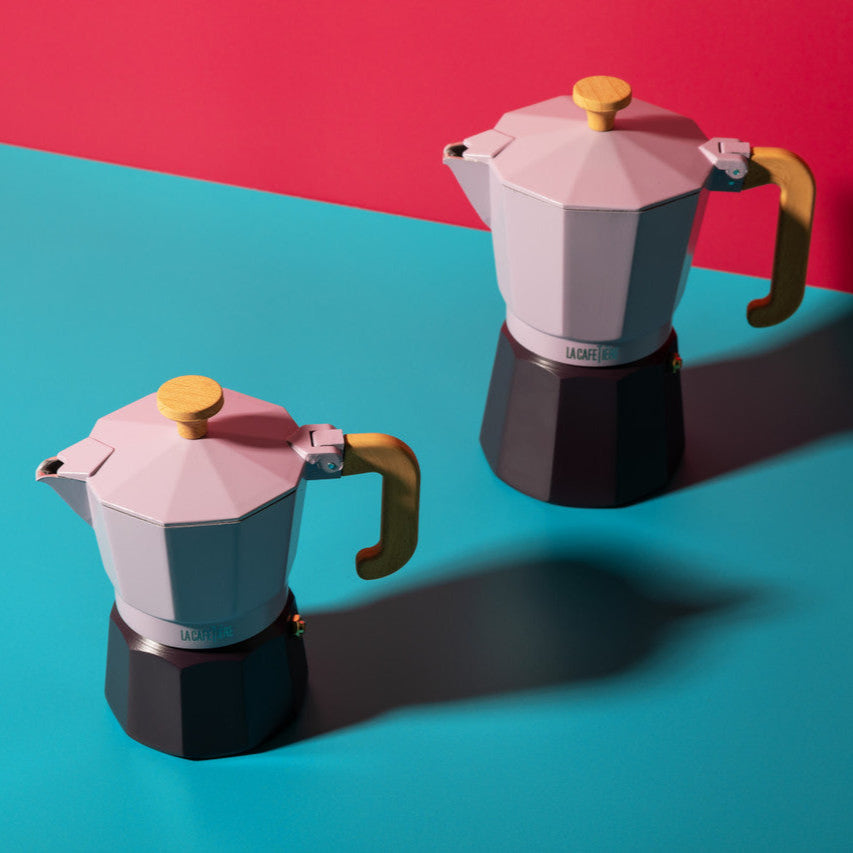 Venice Purple 6 Cup Espresso Maker