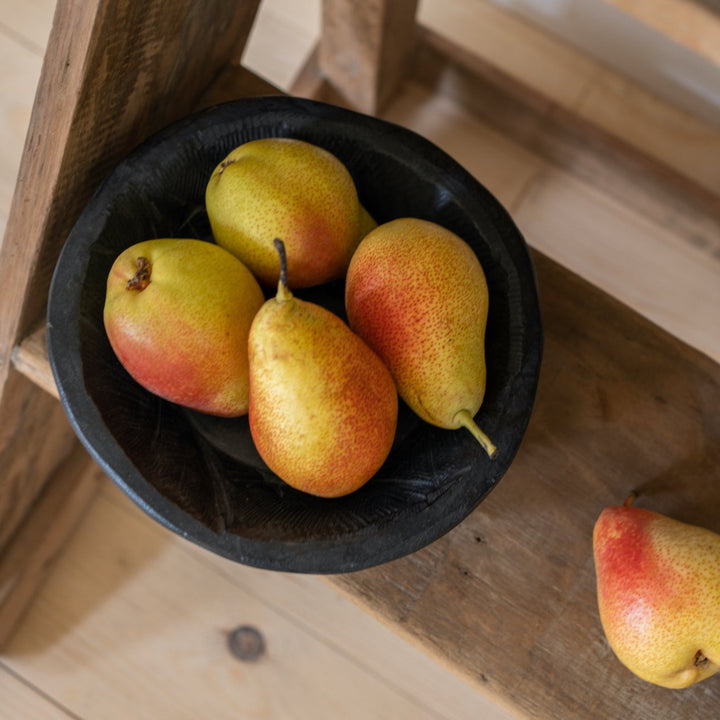 Vintage Medium Wooden Bowl