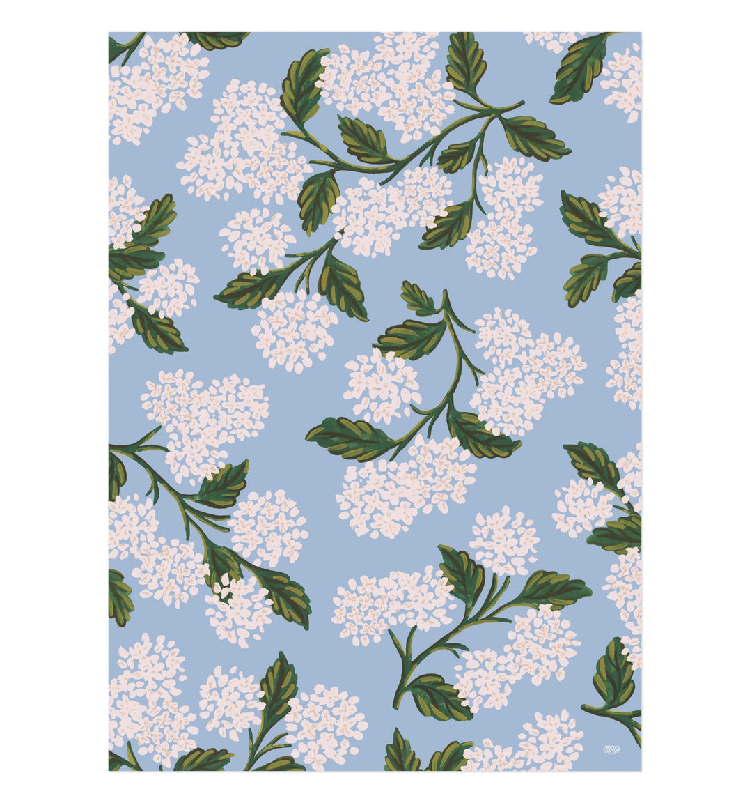 Hydrangea Wrapping Paper