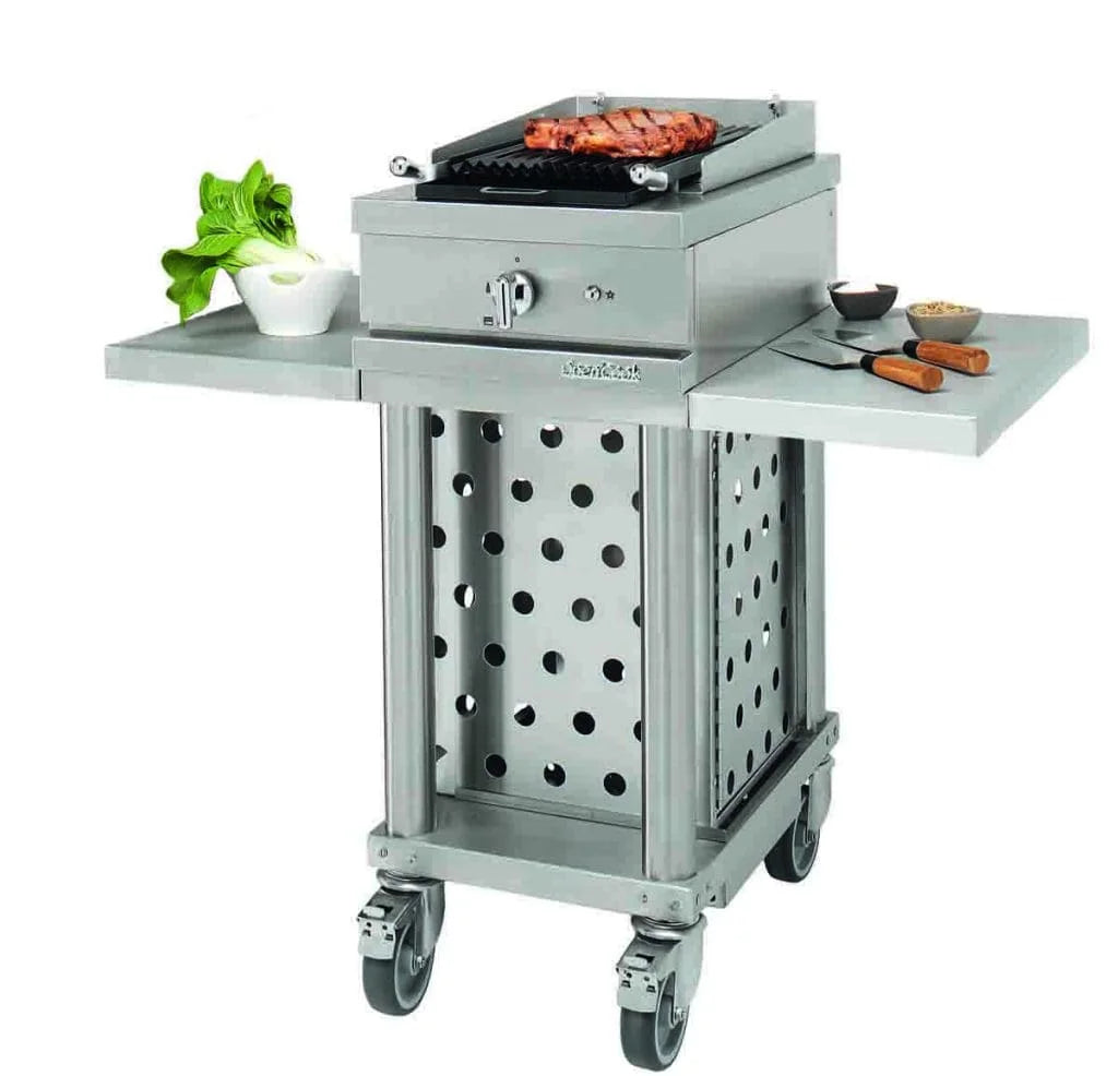 Lacanche Open'Cook Lava Rock Grill Mobile Module