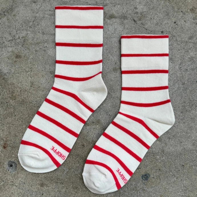 Wally Socks in Candy Cane