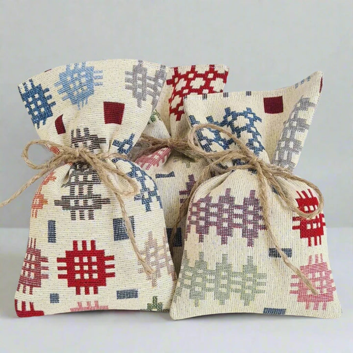 Welsh Blanket Tapestry Lavender Bag