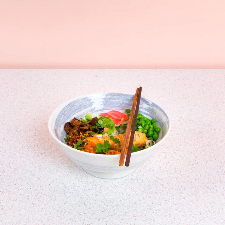 White Mausu Black Bean Rāyu