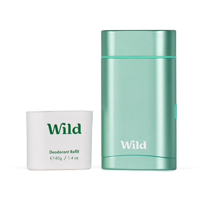 Wild Natural Deodorant Fresh Cotton & Sea Salt Starter Pack