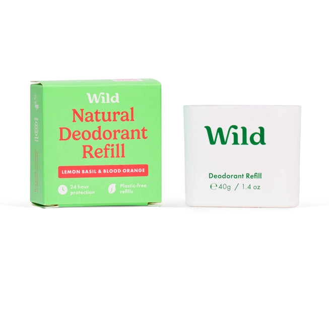 Wild Deodorant Lemon, Basil & Blood Orange Deo Refill