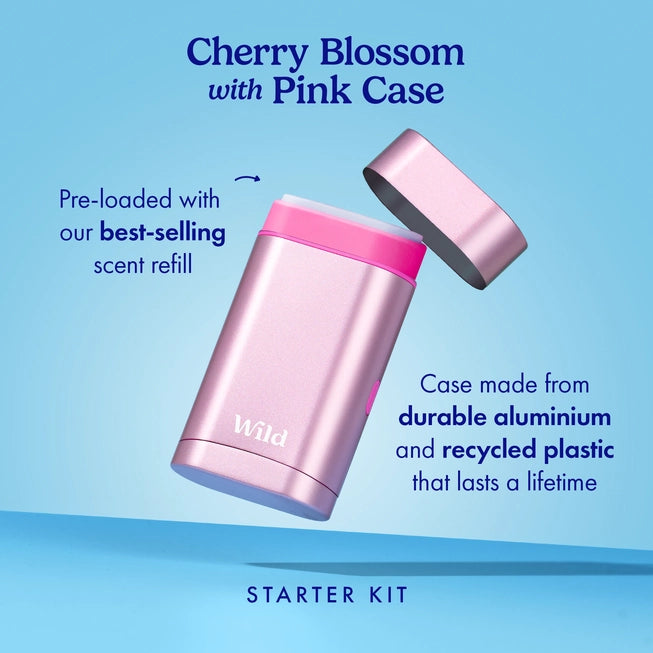 Wild Pink Case and Cherry Blossom Deo Starter Pack