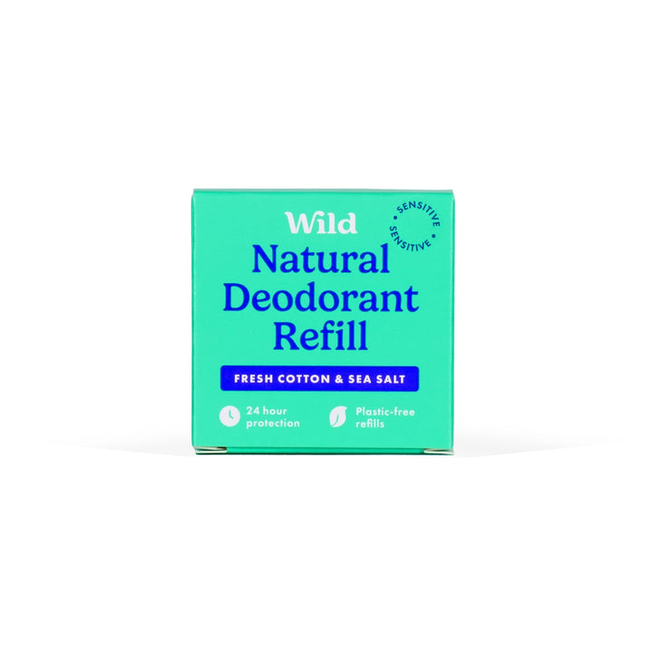 Wild Sensitive Fresh Cotton & Sea Salt Deo Refill - Sensitive