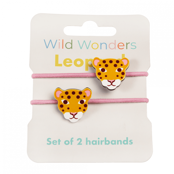 Wild Wonders Leopard Hair Ties