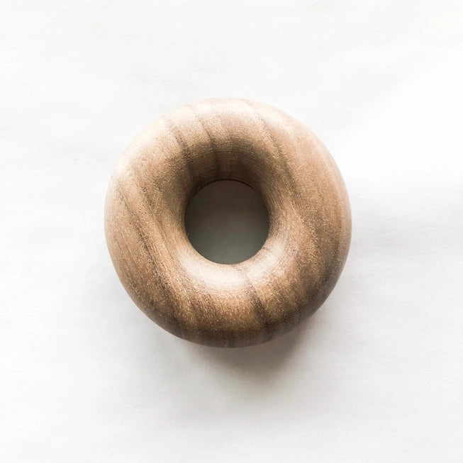 Wooden Donut Bag Clip