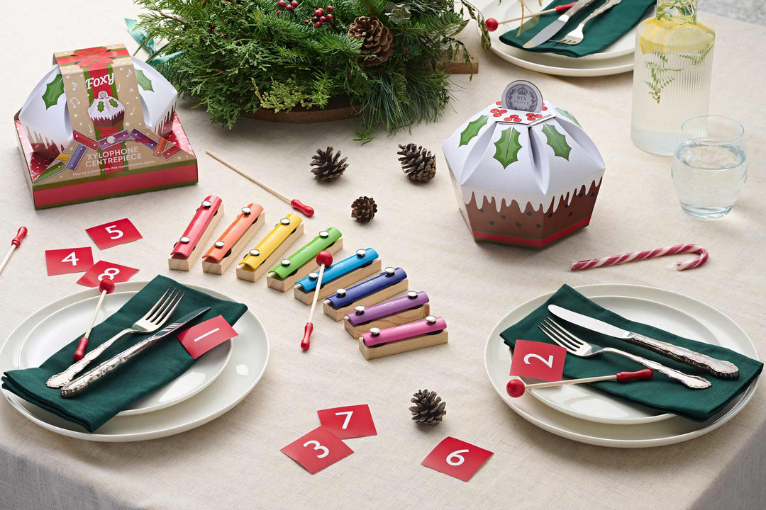 Xylophone Rainbow Christmas Crackers