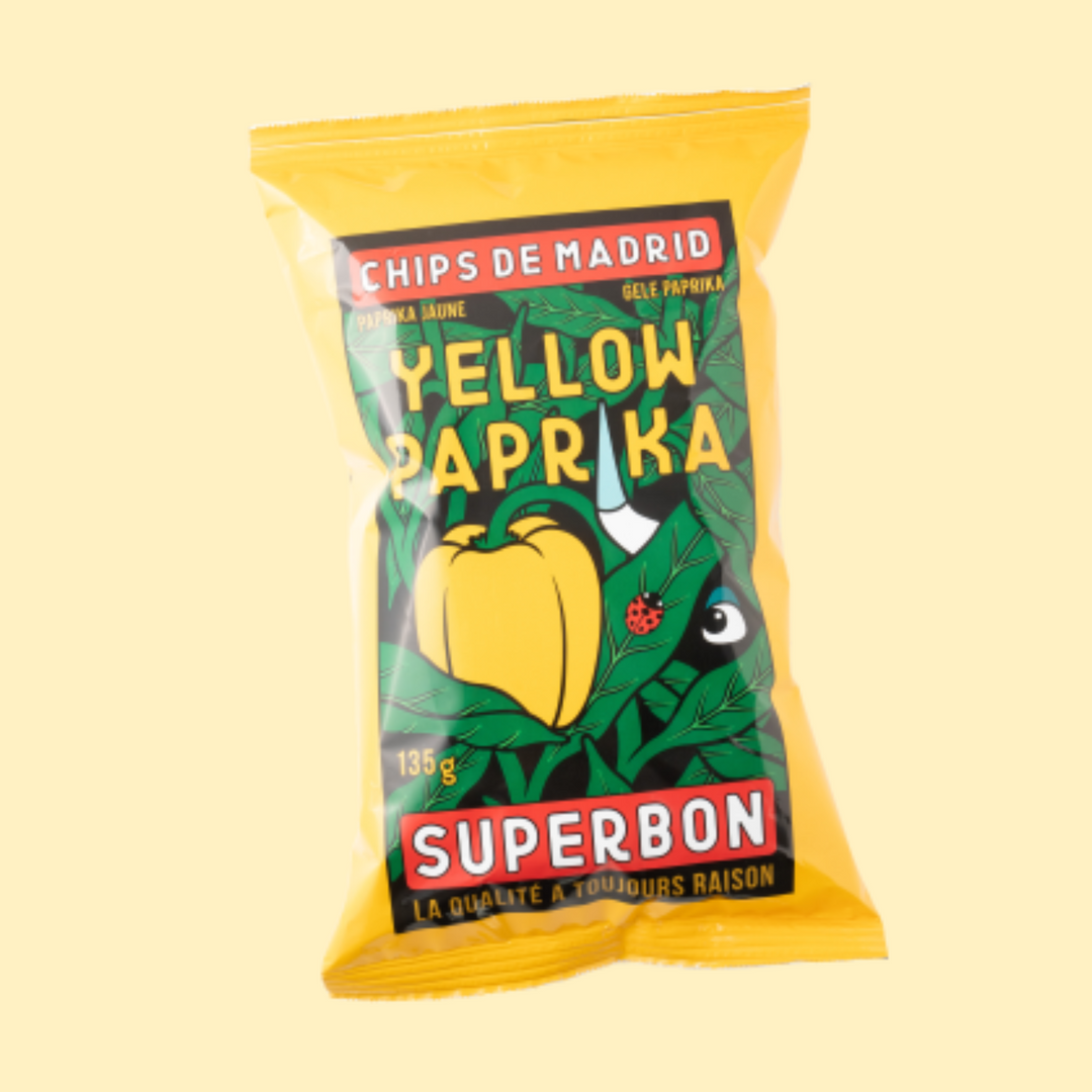 Superbon Yellow Paprkia Crisps