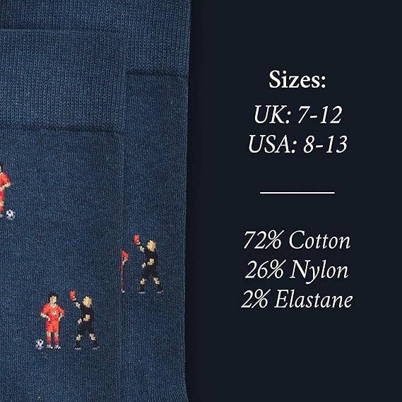 The Sent Off Savage | Novelty Socks for Football Fans