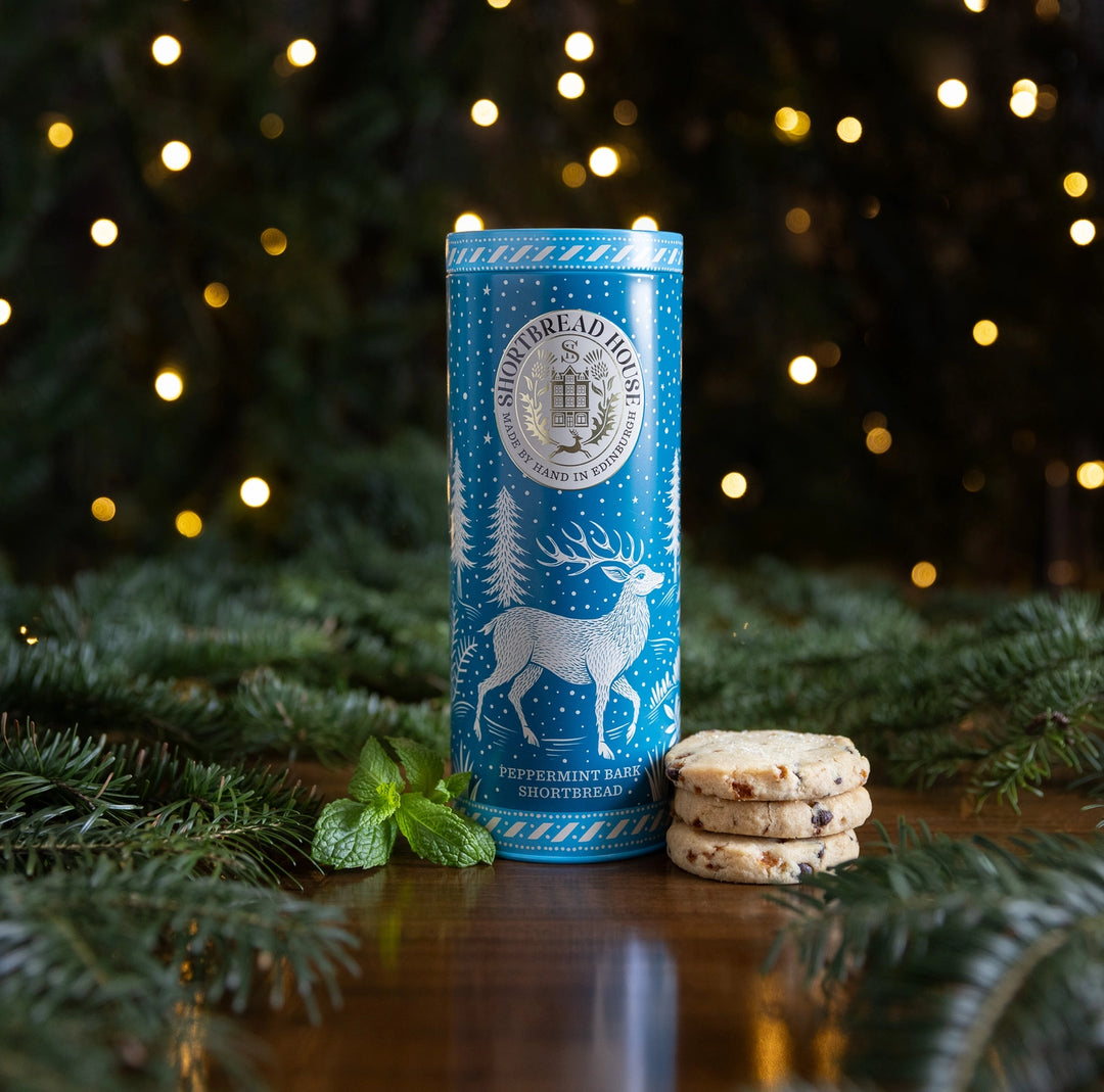 Shortbread with Peppermint Chocolate Bark 200g