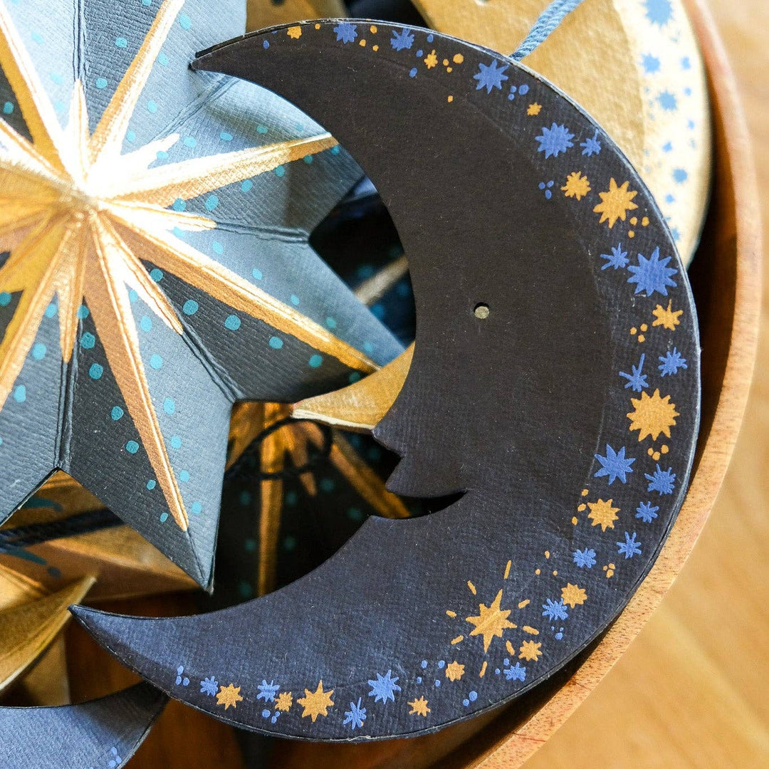 Midnight Moon Board Decoration