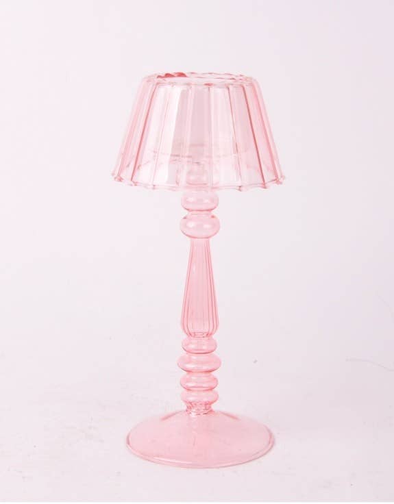 Light Pink Tea Light Lamp