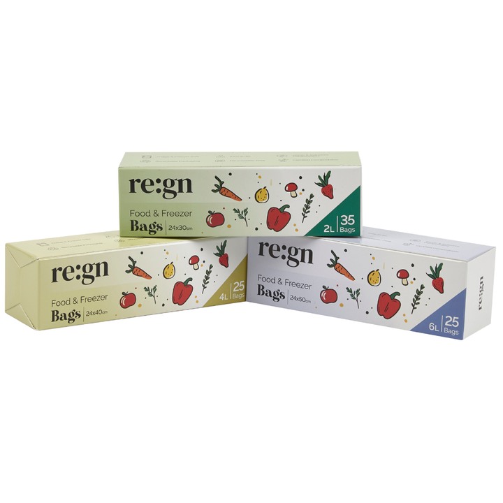 Compostable & Biodegradable 2L Food and Freezer Bags