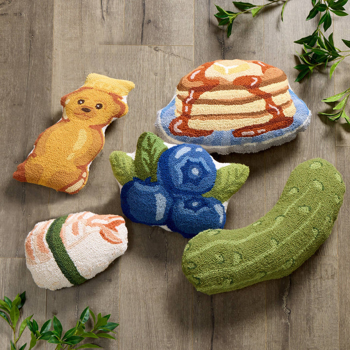 Pickle Wool Hook Pillow