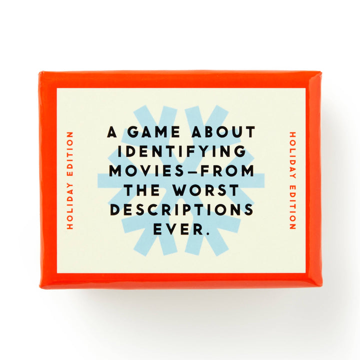 Mini Poorly Explained Movies Game - Holiday Edition