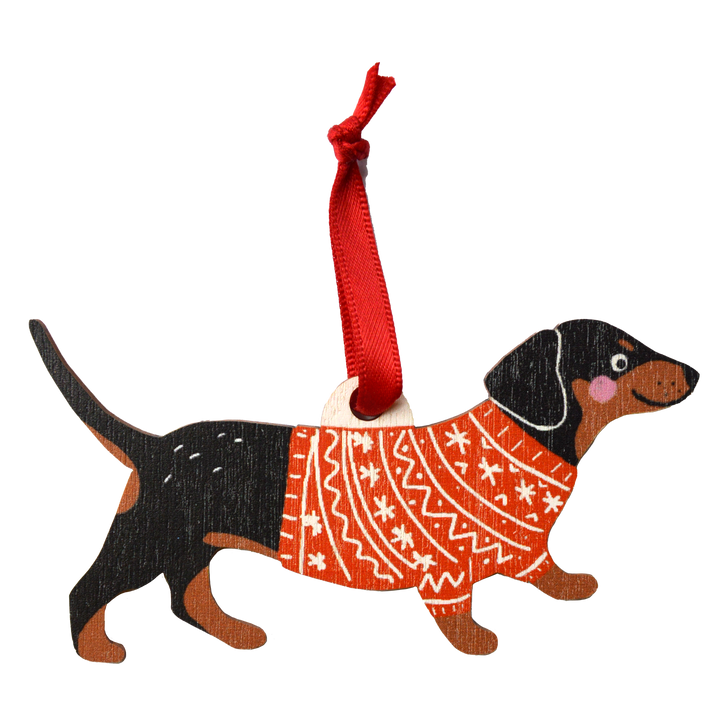 Dachshund Christmas Decoration