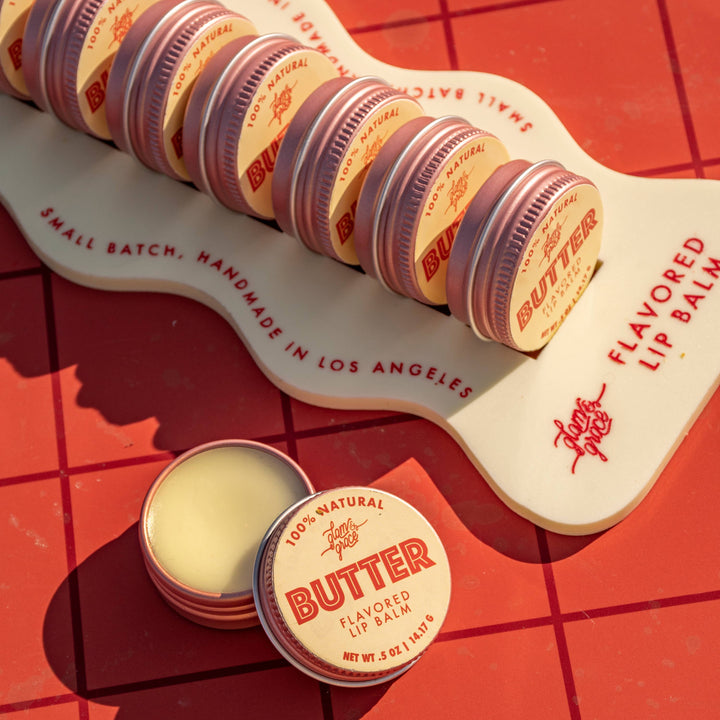 Butter Flavored Natural Lip Balm - Limited Edition