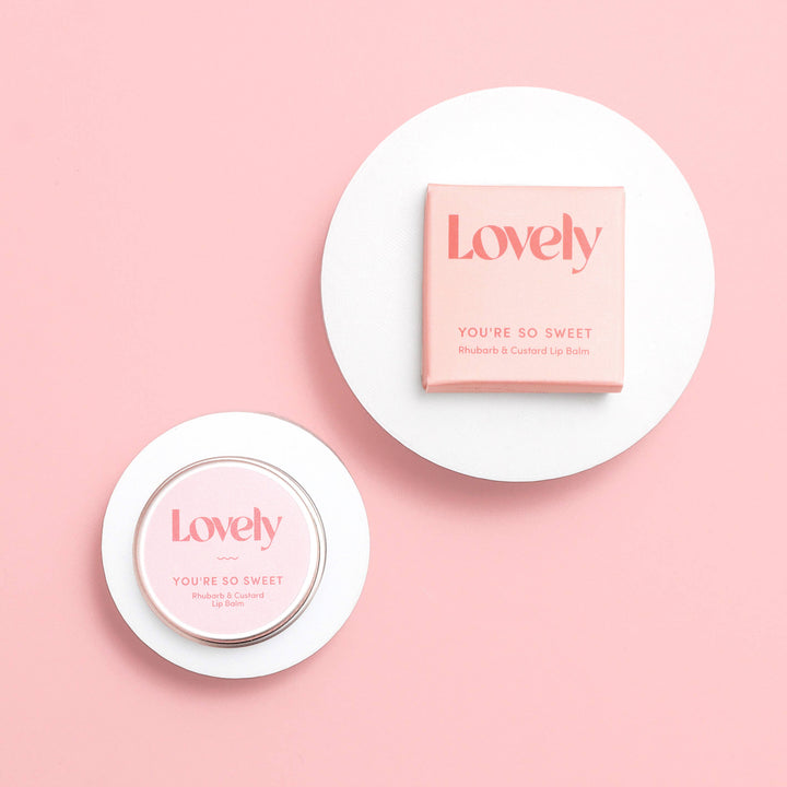 You're So Sweet - Rhubarb & Custard Lip Balm