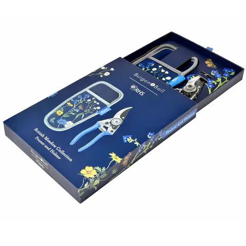British Meadow Pocket Pruner & Holster