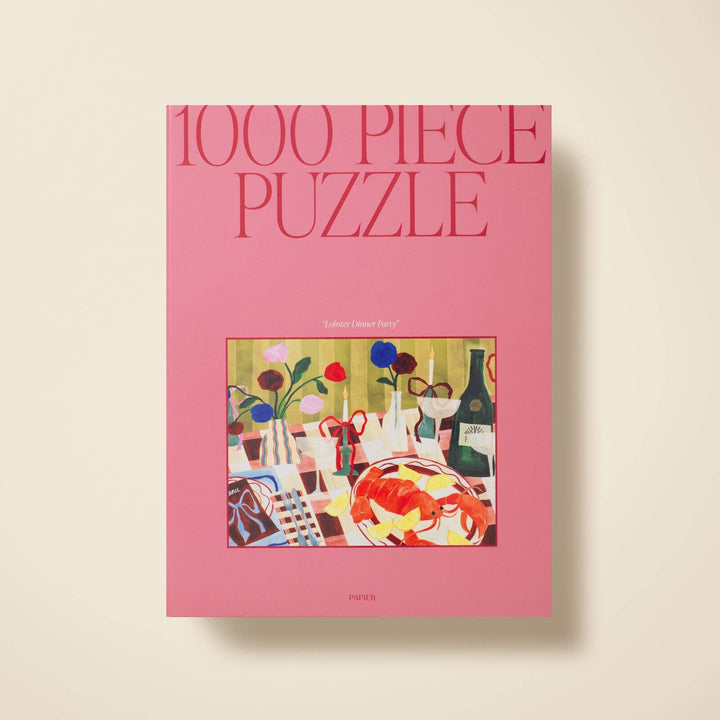 Lobster Dinner Party 1000 Piece Puzzle