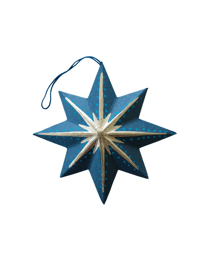 Twinkling Star Screen-Printed Board Decoration